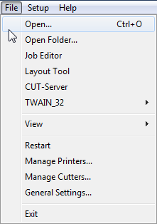 File Menu