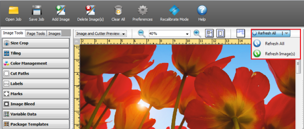 Modifying an Image in Layout