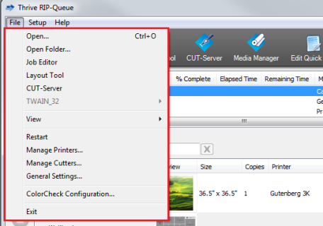 Vivpdf Filemenu File Menu